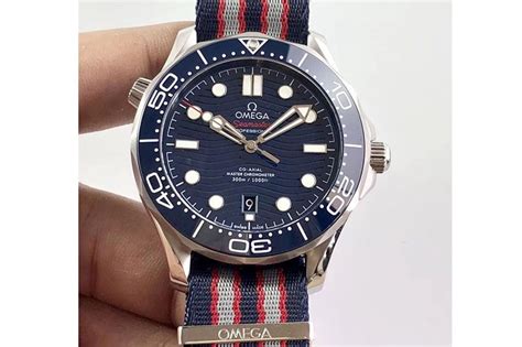 omega seamaster ceramic blue nato